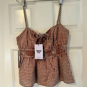 NWT PRINCESS POLLY ANSILIN TOP SZ 4